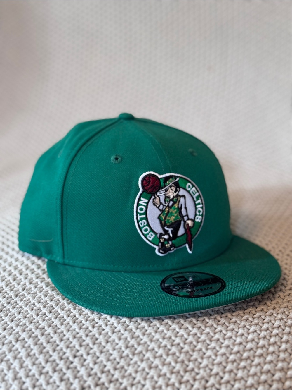 New Era Green Fitted Hat Interior Label View